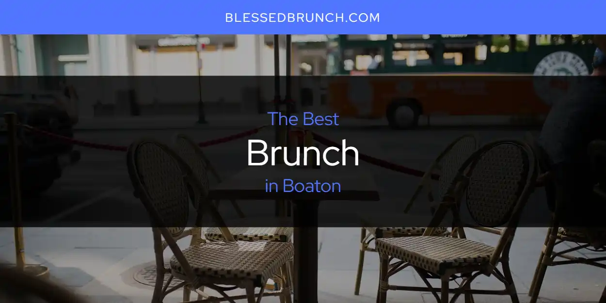 The Absolute Best Brunch in Boaton  [Updated 2025]