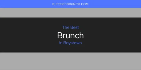 The Best Brunch in Boystown