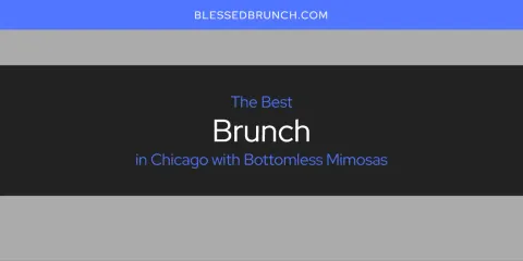 The Best Brunch in Chicago with Bottomless Mimosas